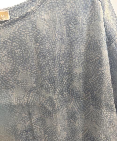 MICHAEL KORS（マイケルコース）MICHAEL KORS (マイケルコース) 半袖ブラウス ブルー サイズ:サイズ１Xの古着・服飾アイテム
