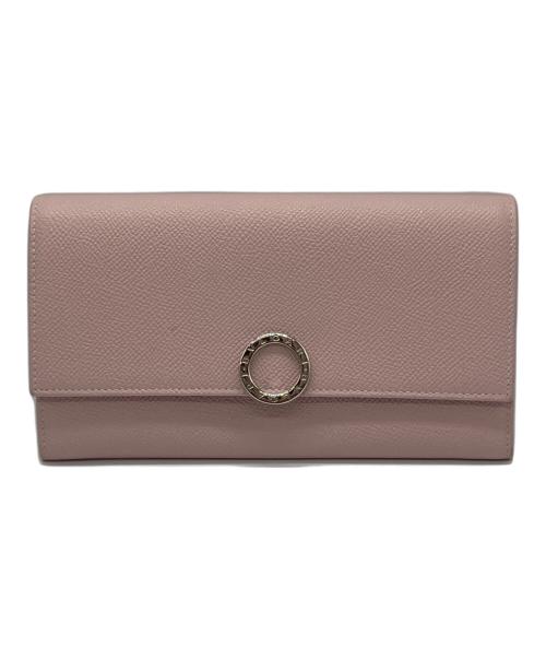 BVLGARI（ブルガリ）BVLGARI (ブルガリ) 長財布 ピンクの古着・服飾アイテム