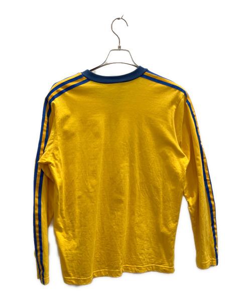 adidas（アディダス）adidas (アディダス) 長袖カットソー ピンク サイズ:Ｌの古着・服飾アイテム