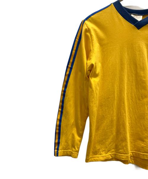 adidas（アディダス）adidas (アディダス) 長袖カットソー ピンク サイズ:Ｌの古着・服飾アイテム