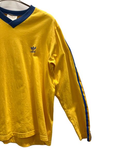 adidas（アディダス）adidas (アディダス) 長袖カットソー ピンク サイズ:Ｌの古着・服飾アイテム