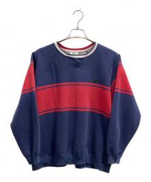 IZOD LACOSTE（アイゾッド ラコステ）の古着「スウェット」｜ネイビー×レッド