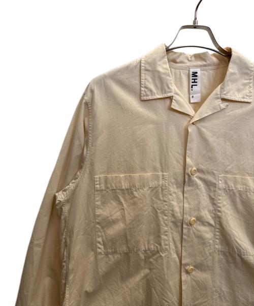 MHL（エムエイチエル）MHL (エムエイチエル) 長袖シャツ ベージュ サイズ:XLの古着・服飾アイテム