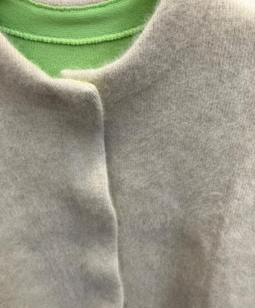 ELENDEEK（エレンディーク）ELENDEEK (エレンディーク) 厚手カーディガン ベージュ サイズ:フリーの古着・服飾アイテム