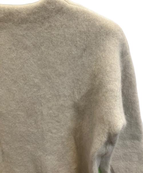 ELENDEEK（エレンディーク）ELENDEEK (エレンディーク) 厚手カーディガン ベージュ サイズ:フリーの古着・服飾アイテム