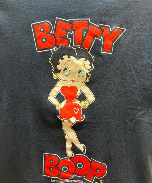 FRUIT OF THE LOOM（フルーツオブザルーム）FRUIT OF THE LOOM (フルーツオブザルーム) 半袖カットソー　BETTY BOOP ブラック サイズ:Мの古着・服飾アイテム