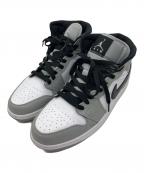 NIKEナイキ）の古着「Air Jordan 1 Mid　Light Smoke Grey」｜グレー×ホワイト