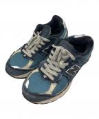 NEW BALANCEニューバランス）の古着「ローカットスニーカー」｜ネイビー