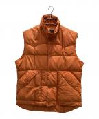 MONTGOMERY WARDモンゴメリーワード）の古着「ダウンベスト」｜ブラウン