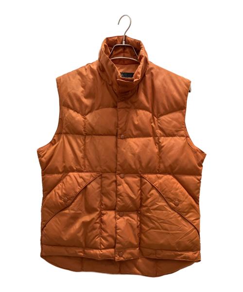 MONTGOMERY WARD（モンゴメリーワード）MONTGOMERY WARD (モンゴメリーワード) ダウンベスト ブラウン サイズ:Ｌの古着・服飾アイテム