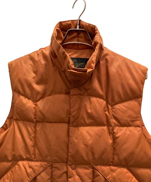 MONTGOMERY WARD（モンゴメリーワード）MONTGOMERY WARD (モンゴメリーワード) ダウンベスト ブラウン サイズ:Ｌの古着・服飾アイテム