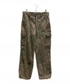 LIBERTYリバティ）の古着「ツリーカモカーゴパンツ」｜カーキ