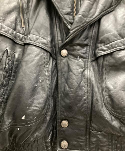 wilsons leather（ウィルソンズレザー）wilsons leather (ウィルソンズレザー) レザージャケット ブラック サイズ:Ｓの古着・服飾アイテム