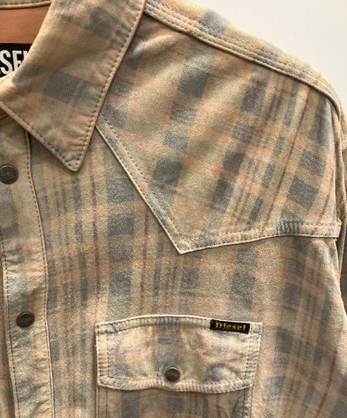 DIESEL（ディーゼル）DIESEL (ディーゼル) 長袖シャツ カーキ サイズ:XLの古着・服飾アイテム