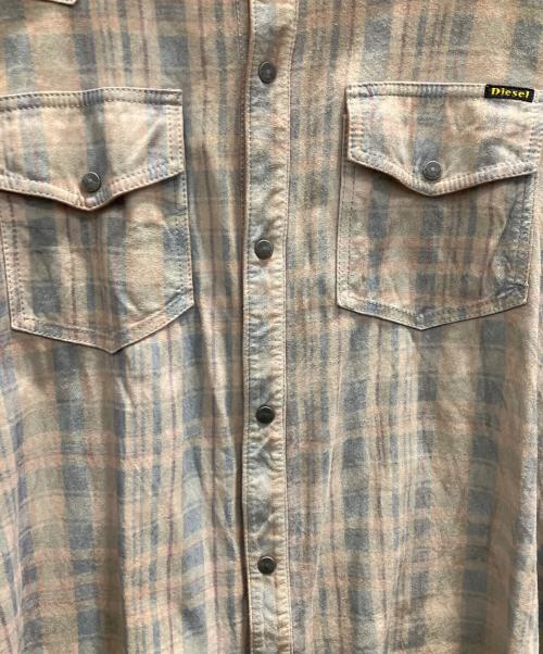 DIESEL（ディーゼル）DIESEL (ディーゼル) 長袖シャツ カーキ サイズ:XLの古着・服飾アイテム