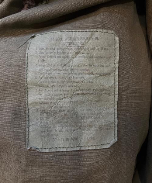 US ARMY（ユーエスアーミー）US ARMY (ユーエスアーミー) M-65フィールドコート グリーン サイズ:表記無の古着・服飾アイテム