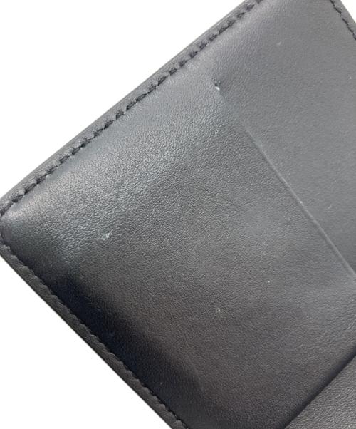 Saint Laurent Paris（サンローランパリ）Saint Laurent Paris (サンローランパリ) ジェイミーフォールドウォレット ブラック×ホワイトの古着・服飾アイテム