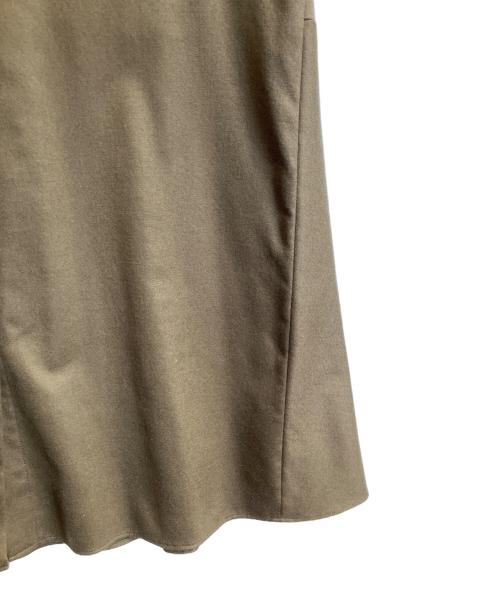 1er Arrondissement（プルミエ アロンディスモン）1er Arrondissement (プルミエ アロンディスモン) サキソニーワンピース ブラウン サイズ:SIZE 36の古着・服飾アイテム