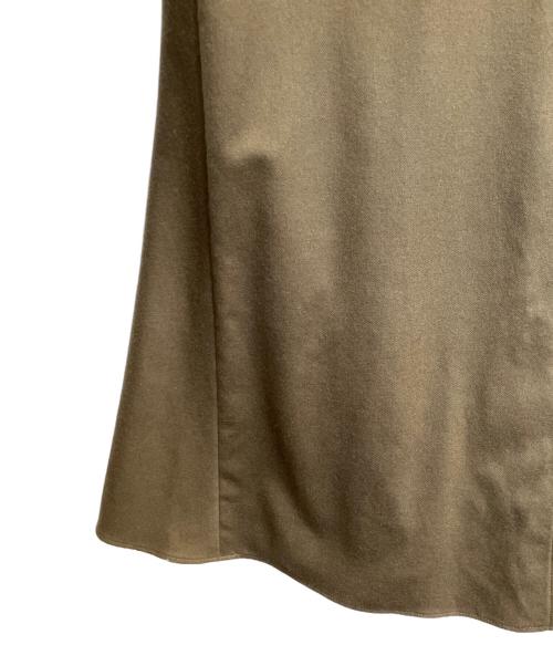 1er Arrondissement（プルミエ アロンディスモン）1er Arrondissement (プルミエ アロンディスモン) サキソニーワンピース ブラウン サイズ:SIZE 36の古着・服飾アイテム