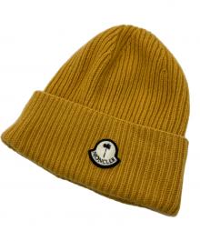 MONCLER×Palm Angels（モンクレール×パーム エンジェルス）の古着「BERRETTOニット帽」｜イエロー