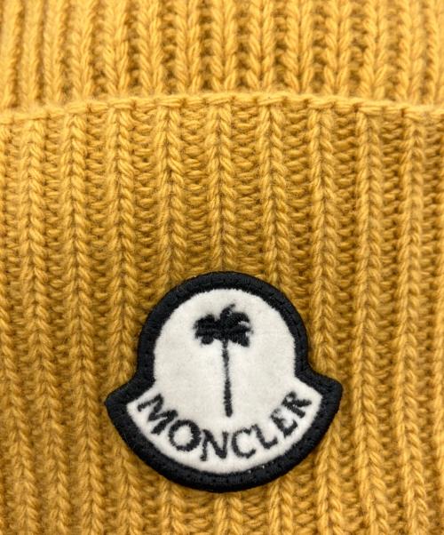 MONCLER（モンクレール）MONCLER (モンクレール) Palm Angels (パーム エンジェルス) BERRETTOニット帽 イエローの古着・服飾アイテム