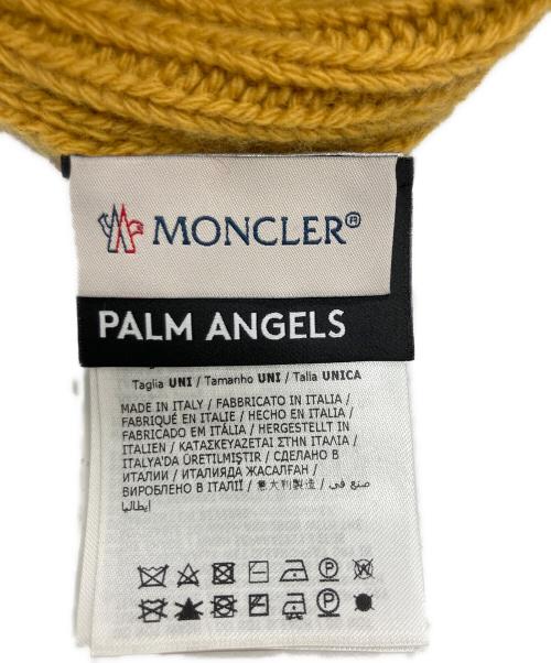 MONCLER（モンクレール）MONCLER (モンクレール) Palm Angels (パーム エンジェルス) BERRETTOニット帽 イエローの古着・服飾アイテム