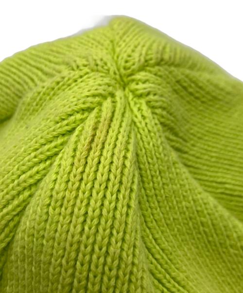 SUPREME（シュプリーム）SUPREME (シュプリーム) ニット帽 黄緑の古着・服飾アイテム