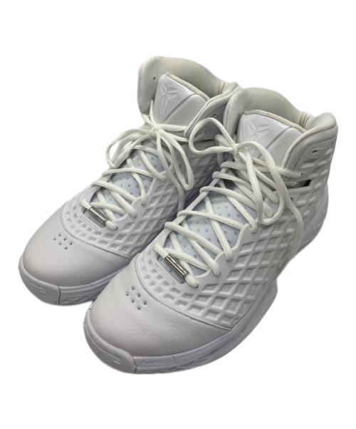 NIKE（ナイキ）NIKE (ナイキ) コービー3プロトロ ヘイロー　ミッドカットスニーカー ホワイト サイズ:SIZE 27.5cmの古着・服飾アイテム