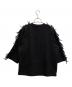 TOGA ARCHIVES (トーガアーカイブス) FRUIT OF THE LOOM (フルーツオブザルーム) Fringe top ブラック サイズ:М：7000円