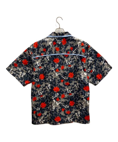 MARNI（マルニ）MARNI (マルニ) 半袖シャツ グレー×ネイビー サイズ:Ｌの古着・服飾アイテム