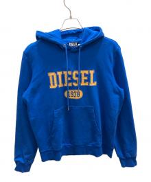 DIESEL（ディーゼル）の古着「プルオーバーパーカー」｜ブルー