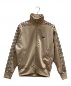adidasアディダス）の古着「トラックジャケット」｜ベージュ