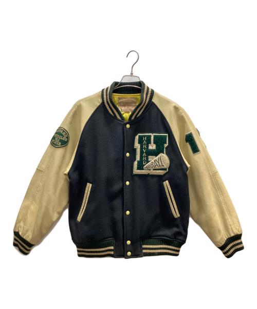 HARVARD（ハーバード）HARVARD (ハーバード) スタジャン グリーン サイズ:Ｌの古着・服飾アイテム