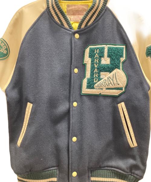 HARVARD（ハーバード）HARVARD (ハーバード) スタジャン グリーン サイズ:Ｌの古着・服飾アイテム