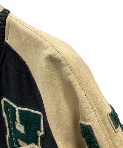 HARVARD（ハーバード）HARVARD (ハーバード) スタジャン グリーン サイズ:Ｌの古着・服飾アイテム