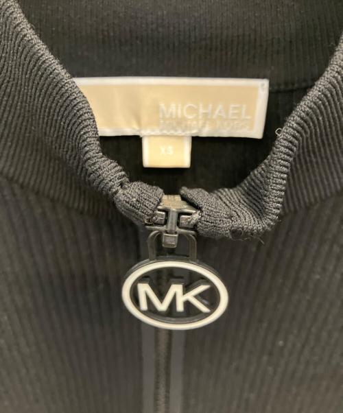 MICHAEL KORS（マイケル・コース）MICHAEL KORS (マイケル・コース) ポロボタン ミディドレス ブラック サイズ:XSの古着・服飾アイテム