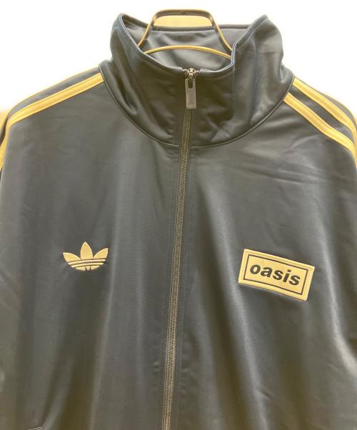 adidas（アディダス）adidas (アディダス) トラックジャケット　OASIS TOUR live'25 ネイビー サイズ:3XLの古着・服飾アイテム