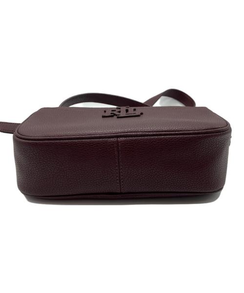 LAUREN RALPH LAUREN（ローレンラルフローレン）LAUREN RALPH LAUREN (ローレンラルフローレン) ショルダーバッグ　キャリー ワインレッドの古着・服飾アイテム