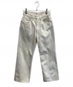 AURALEEオーラリー）の古着「HARD TWIST DENIM 5P PANTS」｜ホワイト