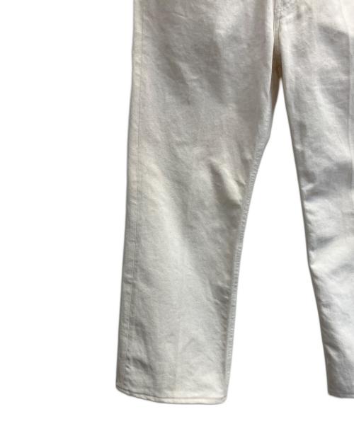 AURALEE（オーラリー）AURALEE (オーラリー) HARD TWIST DENIM 5P PANTS ホワイト サイズ:w28の古着・服飾アイテム