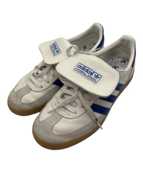 adidas（アディダス）adidas (アディダス) HANDBALL SPEZIAL BIG TONGUE ブルー×ホワイト サイズ:SIZE 27cmの古着・服飾アイテム