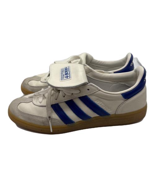 adidas（アディダス）adidas (アディダス) HANDBALL SPEZIAL BIG TONGUE ブルー×ホワイト サイズ:SIZE 27cmの古着・服飾アイテム
