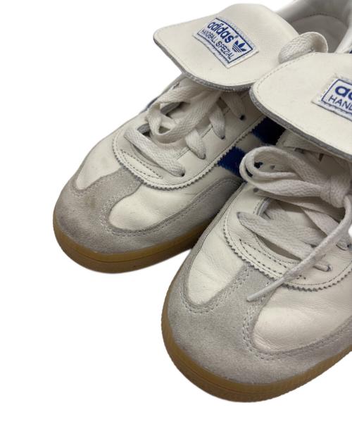adidas（アディダス）adidas (アディダス) HANDBALL SPEZIAL BIG TONGUE ブルー×ホワイト サイズ:SIZE 27cmの古着・服飾アイテム