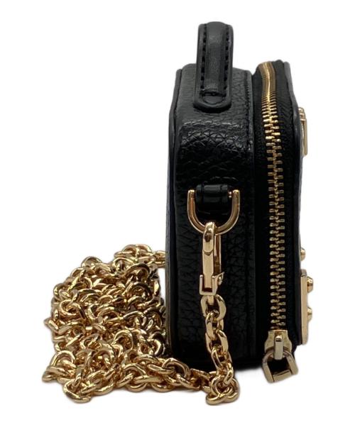 MICHAEL KORS（マイケル・コース）MICHAEL KORS (マイケル・コース) トランク クロスボディ マイクロ ブラックの古着・服飾アイテム