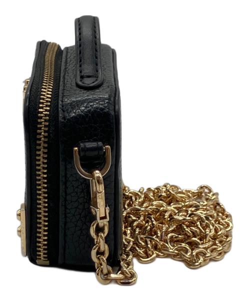 MICHAEL KORS（マイケル・コース）MICHAEL KORS (マイケル・コース) トランク クロスボディ マイクロ ブラックの古着・服飾アイテム