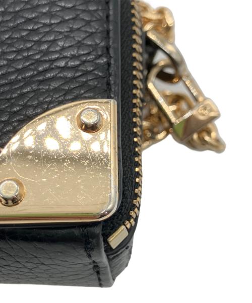 MICHAEL KORS（マイケル・コース）MICHAEL KORS (マイケル・コース) トランク クロスボディ マイクロ ブラックの古着・服飾アイテム