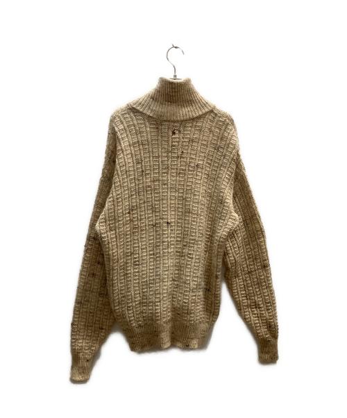 PENDLETON（ペンドルトン）PENDLETON (ペンドルトン) 80'sニットジャケット ベージュ サイズ:Мの古着・服飾アイテム