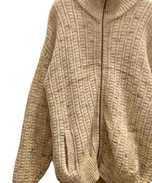 PENDLETON（ペンドルトン）PENDLETON (ペンドルトン) 80'sニットジャケット ベージュ サイズ:Мの古着・服飾アイテム