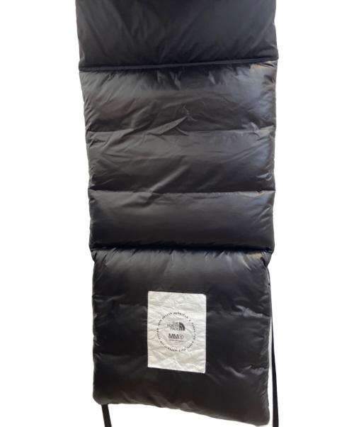 THE NORTH FACE（ザ ノース フェイス）THE NORTH FACE (ザ ノース フェイス) MM6 Maison Margiela (エムエムシックスメゾンマルジェラ) ダウンスカーフ ブラック サイズ:フリーの古着・服飾アイテム