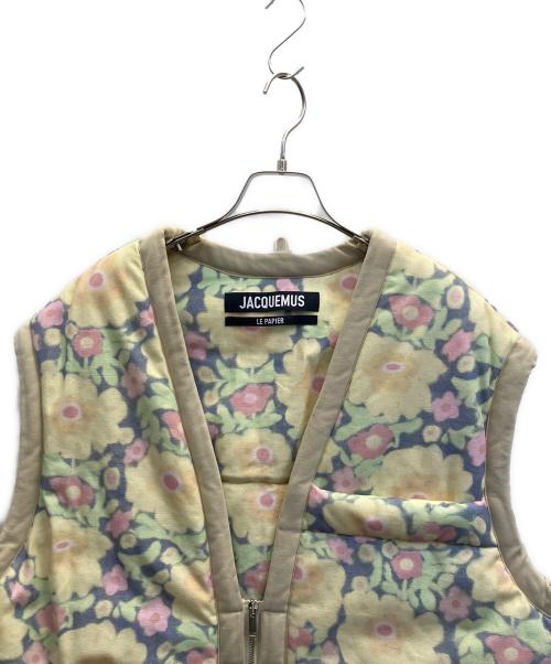 jacquemus（ジャックムス）jacquemus (ジャックムス) 中綿ベスト　LE GILET PINO マルチカラー サイズ:46の古着・服飾アイテム